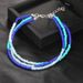 Fashionable Jewelry Beaded Footwear Colorful Multi Layered Footchains_ipsvogv.com