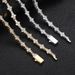 Men's Jewelry Hip Hop Men's Necklace 6.5mm Spring Buckle Airplane Tennis Chain Zircon Necklace Jewelry Female_ipsvogv.com