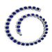 Unisex Square Sapphire Personalized Diamond Necklace Alloy High Grade Rock Sugar Diamond Necklace Men And Women's Same Necklace_ipsvogv.com