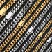 Spring Buckle Stainless Steel Cuban Chain Hip Hop Necklace Trendy Brand Men's Round Grinding Encryption Titanium Steel Necklace_ipsvogv.com