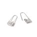 Women's Jewelry Personality Exaggerated Retro Personality Accessories All Copper Gold Plated Pin Lock Earrings Earrings Three Color Earrings_ipsvogv.com