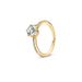 Pan Shining Crown Transparent Single Stone Ring 168289C01, Give To Girlfriend High Grade_ipsvogv.com