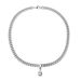 Detachable zircon thick Cuban necklace men's high grade titanium steel nich trend non fading clavicle chain_ipsvogv.com