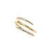 Women's Jewelry Inlaid Zircon Three Ring Line Ring Light Luxury High End Design Fashion Plain Ring Pinky Ring_ipsvogv.com
