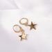 New Square geometric long earrings fashion earrings metal sequins tassel earrings_ipsvogv.com