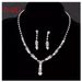 Fashion Korean Style Boutique Women's Set Necklace And Earrings Two-Piece Niche Accessories Hot Sale_ipsvogv.com