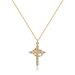 Hot Selling Crown Cross Pendant For Women, Rotatable And Versatile, Light Luxury Cross Necklace, Collarbone Chain_ipsvogv.com