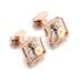 High quality square gear men's movement buttons French shirt cufflink cufflinks_ipsvogv.com