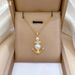 Titanium Steel 【 】 Pearl Ship Anchor Light Luxury Temperament Gorgeous Full Diamond Necklace Women's Versatile 【 】_ipsvogv.com