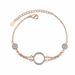 Women's Jewelry Zircon Diamond Circle Bracelet Fashion Light Luxury Niche Temperament Double Layer Chain Ring Hand Jewelry_ipsvogv.com