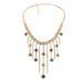 Fashion Niche Full Diamond Fringed Necklace European And American Exaggerated Crystal Rhinestone Collarbone Chain Necklace Women's Necklace_ipsvogv.com