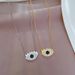 【 Full body titanium steel 】 temperament eyelashes, eyes, furnace, real gold necklace, female Instagram, internet_ipsvogv.com