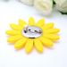 Korean personality versatile female sunflower brooch, safety pin, anti glare buckle, accessory simple collar pin_ipsvogv.com