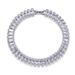 Titanium Steel Zircon Bracelet Men Stainless Steel Men's Tennis Bracelet Women's Jewelry_ipsvogv.com