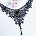 Gothic Lace Collar Necklace Hot Selling Dark Style Clavicle Chain_ipsvogv.com