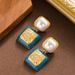 French Light Elegant Antique Style Pearl Studded Oil Drop For Women With A Sense Of Luxury And Temperament, Simple_ipsvogv.com
