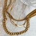 Women's Jewelry Necklace Gold Does Not Fade Cuban Necklace Titanium Steel Necklace Men And Women All Match Ins Style Cuban Chain Snake Chain_ipsvogv.com