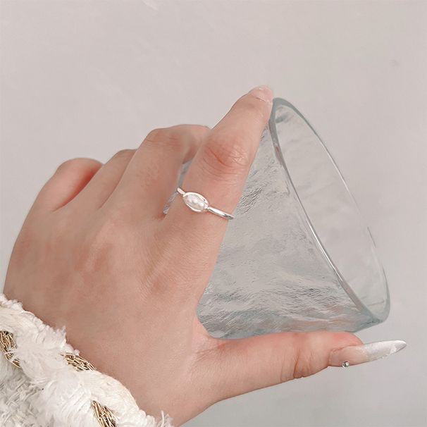 A Niche Zircon Sparkling Diamond Ring, Designed For Women With High-end And Cool Style, Featuring A New Open Index_ipsvogv.com
