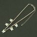 Korean version full diamond with five small butterflies, women's collarbone chain necklace accessories, fashionable and_ipsvogv.com