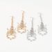 E10824 Exaggerated Dark Geometric Micro Inlaid Gothic Creative Scorpion Water Diamond Long Earrings_ipsvogv.com