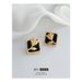 Small fragrance style rose earrings exquisite oil drop temperament earrings high end earrings_ipsvogv.com