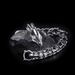 Head Zinc Alloy Men's Hip-Hop Punk Lin Pattern Dragon Bone Bracelet_ipsvogv.com