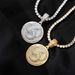 Pendants & Charms New Product Joint Small Cake Pendant Hip Hop Micro Inlaid Zircon Personality Rap Pendant Trendy Brand Accessories_ipsvogv.com