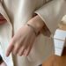 Korean Style ins Style Simple Gloss Titanium Steel Bracelet Niche Design Opening Bracelet Bracelet for Men and Women_ipsvogv.com