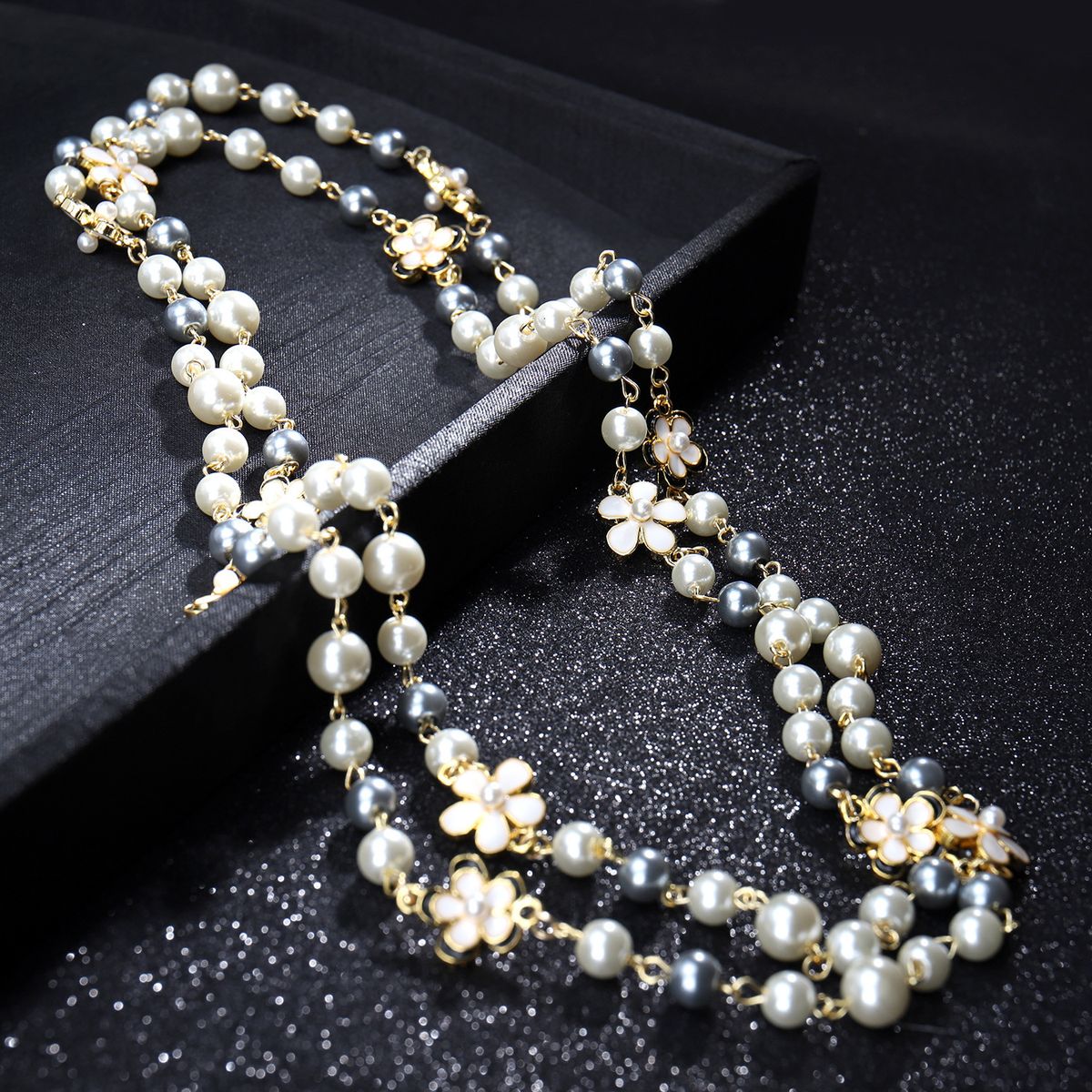 Pearl Chain Long Jewelry Clothing Sweater Pendant Women's Accessories Fashion Necklace_ipsvogv.com
