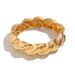 Exaggerated Ins Metal Smooth Thread Stacked Personalized Geometric Hexagonal Mirror Bracelet_ipsvogv.com