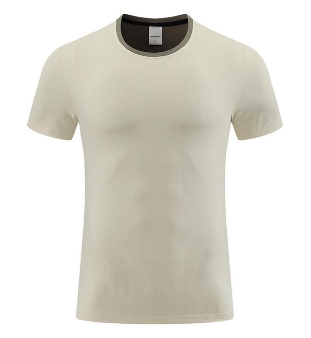 Men's Clothing Sports Short-Sleeved T-Shirts Casual Tops Fitness Training Clothes Quick-Drying Clothes Running_ipsvogv.com
