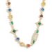 Men's Jewelry Set Fashion Hip Hop Colored Gemstone Necklaces Accessories High End Zircon Men's Bracelets_ipsvogv.com