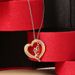 Popular Fashionable, Exquisite, Versatile With Peach Heart, Simple Animal, Gold And Silver Electroplating, Two Color_ipsvogv.com