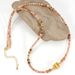 3 Cm Faceted Orange Amber Zircon Natural Stone Bracelet Necklace Clavicle Chain Maillard Style_ipsvogv.com