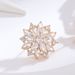 Simple And Fresh Japanese And Korean Style Earrings For Women Inlaid With Zircon Niche Design Snowflake Earrings Personality Full Diamond Earrings_ipsvogv.com