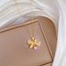 】 Butterfly 【 Love Light Luxury Charm Gorgeous Full Diamond Necklace Women's Versatile Clavicle Titanium Steel Chain 【 】_ipsvogv.com
