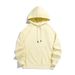 Men's Clothing Factory direct sales heavy 320g pure cotton hooded sweatshirt men and women loose tops drop shoulder pullover casual hoodie trend_ipsvogv.com