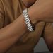Hot Selling Hip-Hop Chain Watch Strap Design Titanium Steel Metal Style Bracelet Trendy Men's Accessories_ipsvogv.com