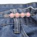 Colored pearl brooch waist circumference change pants waist waist artifact fixed clothes color pearl metal brooch_ipsvogv.com