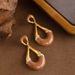 Fashionable Atmospheric Diamond Inlaid Enamel Geometric For Women With Elegant Temperament And High-end Silver Needle_ipsvogv.com
