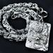 Men Women The "Chinese LONG" Pendant 10mm Pitch Chain Stainless Steel Necklace_ipsvogv.com