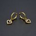 Women’s Jewelry Set Fashion Diamond Zircon CZ Heart Earrings Sweet Romantic Female Earrings Spot Earrings Gold And Silver Color Preservation_ipsvogv.com