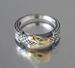 New Punk Style Hand Copper Plated Silver Two Tone Snake Fashion Men's And Women's Ring Jewelry_ipsvogv.com