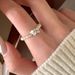 Cute And Playful Little Dog Pearl Elastic Rope Female Niche Design, Cute, Exquisite, Fashionable, Versatile Ring, Ring_ipsvogv.com