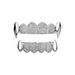 Unisex Jewelry Fashion style vampire fangs personality double zircon braces hip hop men's nightclub special tooth ornamentsHIPHOP tooth_ipsvogv.com