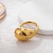 Women’s Jewelry Set Fashion Hot Sale Micro Diamond Open Water Drop Ring Gold Plated Ring Adjustable Ring_ipsvogv.com