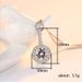 Cao Shi Copper Plating Platinum Pendant Exquisite Disc Zircon Ins Style Necklace Classic Collar Chain Female_ipsvogv.com
