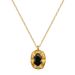 Full Body 【 Titanium Steel 】 Alien Black Personality Extremely Simple Wind Furnace Real Gold Necklace Female Instagram 【 】_ipsvogv.com