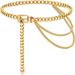 European And American Jewelry Fashion Metal Moon Fringed Waist Chain Female Punk Retro Love Body Chain_ipsvogv.com