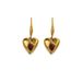 Unisex Spring And Summer INS Retro Gold Plated Sweet Small Fragrance Style Colorful Ear Hook Earrings_ipsvogv.com
